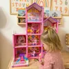 Woopie Mega Villa Puppenhaus Lovely House 194 Teile. Produktbild-Vorschau 2