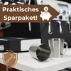 2er Set Messbecher Edelstahl Messbecher 1l Cocktail Produktbild-Vorschau 6