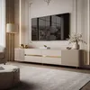 TV-Schrank MIRAGE GOLD 240 cm mit geriffelten Fronten Produktbild-Vorschau 2
