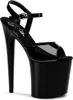 FLAMINGO-809 Damen Sandale von Pleaser, Schwarz Glanz , EU Produktbild-Vorschau 2