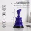Luigi's Mini Pömpel für Abfluss & WC - Pümpel Saugglocke Produktbild-Vorschau 3