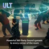 Sony Black Tower Party Bluetooth reproduktor s LED 139W Náhľad obrázku produktu 29