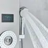 Linuode LED Licht Dusche Wasserhahn Badezimmer SPA Massage Produktbild-Vorschau 8