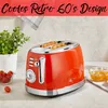 Zilan 60er Jahre Retro 2 Scheiben Doppelschlitz Toaster | Produktbild-Vorschau 3