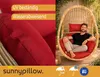 sunnypillow Hängesessel Kissen - Auflage für Rattan & Produktbild-Vorschau 3