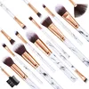 Profesionálna 15-dielna sada štetcov na make-up s hubkou na Náhľad obrázku produktu 7