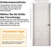 MODFU Fiberglas Magnet Fliegengitter Tür,100x210cm Produktbild-Vorschau 6