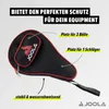 JOOLA copri racchetta da ping pong nero e rosso Anteprima dell’immagine prodotto 6