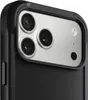 A close-up view of the rear camera module of a smartphone, encased in a black protective case. Podgląd zdjęcia produktu