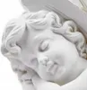 Schutzengel Figur Schlafend Weiß 20cm - Deko Engel Statue Produktbild-Vorschau 2