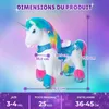 PonyCycle Modèle Y Licorne en peluche à chevaucher pour Voir les images du produit 8