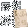 Duże szablony malarskie M 43x64 cm, wzór ornamentu Podgląd zdjęcia produktu 1
