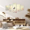 Bild auf Leinwand - Leinwandbild - 5 Teile - Vogel Produktbild-Vorschau 7