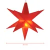 A red star-shaped LED light. Produktbild-Vorschau