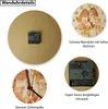 Bauernhoftiere Aquarellstil Wanduhr aus MDF für Produktbild-Vorschau 4