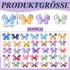 3D Schmetterling Deko 70 Stück Premium Stoff 10 Designs für Produktbild-Vorschau 2
