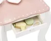 Holz Kinder Schminktisch mit Hocker Frisiertisch Produktbild-Vorschau 4