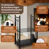 BLACK OAK Kaminholzständer ANTERO – Kaminholzregal mit Produktbild-Vorschau 3