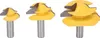 3PCS 1/2in stopka Router Bit 45 stupňov lepidlo kĺb Lock Náhľad obrázku produktu 1