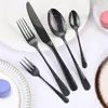 Besteck Set Schwarz, Besteck Set 6 Personen, 30-teilig Produktbild-Vorschau 6