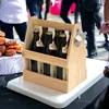 DanDiBo Nosič fliaš 6 fliaš Drevený nosič piva s otváračom Náhľad obrázku produktu 7