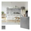 Pannello imbottito MOLLIS, grigio, quadrato, decorativo, Anteprima dell’immagine prodotto 14