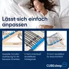 CUBEsleep Pure Eco 7-Zonen Lattenrost 90 x 200 cm Kopfteil Produktbild-Vorschau 3