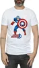Marvel - "The First Avenger" T-Shirt für Herren BI5871 (M) Produktbild-Vorschau 3