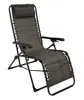 A dark gray zero gravity chair with a black metal frame is shown against a white background. Produktbild-Vorschau