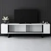 Skye Decor, Yildiz - Biela, čierna, TV stolík, biely, 100 % Náhľad obrázku produktu 3