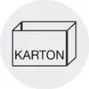 An illustration of a cardboard box with the word KARTON on it, inside a circle. Podgląd zdjęcia produktu