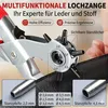 Revolverlochzange 23cm Profi Lochzange für Leder Gürtel Produktbild-Vorschau 2