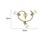 TRIO LED-Deckenleuchte LB25 messing Produktbild-Vorschau 4