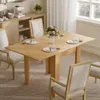 HOMCOM Esstisch Ausziehbar 70/140x80cm Moderner Produktbild-Vorschau 2