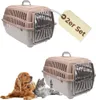 2er Set Transportbox Hundebox Katzentransportbox Kaninchen Produktbild-Vorschau 1