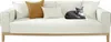 （90*210cm，Beige）Chenille Sofakissenbezug Rutschfester Produktbild-Vorschau 1