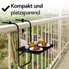 Infinity Goods Balkontisch – klappbar – 40 x 60 cm – Produktbild-Vorschau 2