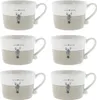 Tasse, Becher WILD THING TITANE mit Zebra weiß creme 300ml Produktbild-Vorschau 2
