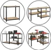 Rack de stockage Conor Noir 875 Kg 180 X 90 X 30 Cm Voir les images du produit 15
