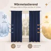 Dicke Thermovorhang Kälteschutz Verdunkelung Vorhänge Produktbild-Vorschau 2