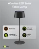 Kabellose LED-Tischleuchte Solar, schwarz Produktbild-Vorschau 11
