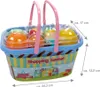 22-teiliges Spielset, Kinder Einkaufskorb mit Obst und Produktbild-Vorschau 3