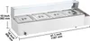 VEVOR Kommerzieller Speisenwärmer mit 4 x 8 Qt Behältern, Produktbild-Vorschau 8