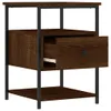 vidaXL Nachttische 2 Stk. Braun Eichen-Optik 40x42x56 cm Produktbild-Vorschau 7