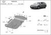 Stahl Unterfahrschutz für Katalysator Toyota Auris Produktbild-Vorschau 3