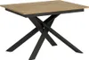 Ausziehbarer Tisch 90x120/180 cm Ganty Natureiche – Kante Produktbild-Vorschau 1