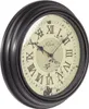 Noor-Living runde Wanduhr Wall Clock Rustikal Vintage Ø 30 Produktbild-Vorschau 1