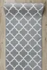 TAPIS DE COULOIR BCF MORAD Trelis Treillis marocain gris / Voir les images du produit 5