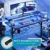 Five Stars® Gaming Schreibtisch - Computertisch - 100x50x75 Produktbild-Vorschau 5