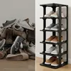 Relaxdays, scaffale per scarpe, 6 ripiani, dimensioni: 91 x Anteprima dell’immagine prodotto 2